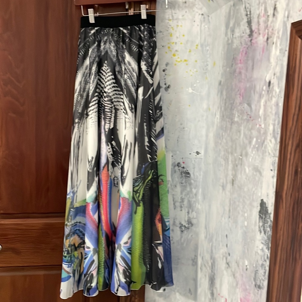 Legally red beautiful maxi skirt